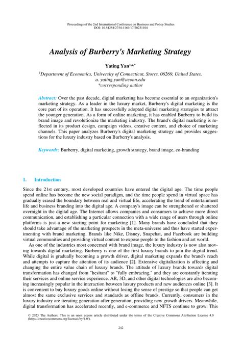 burberry delivery study|Analyzing Business & Marketing strategy of Burberry .